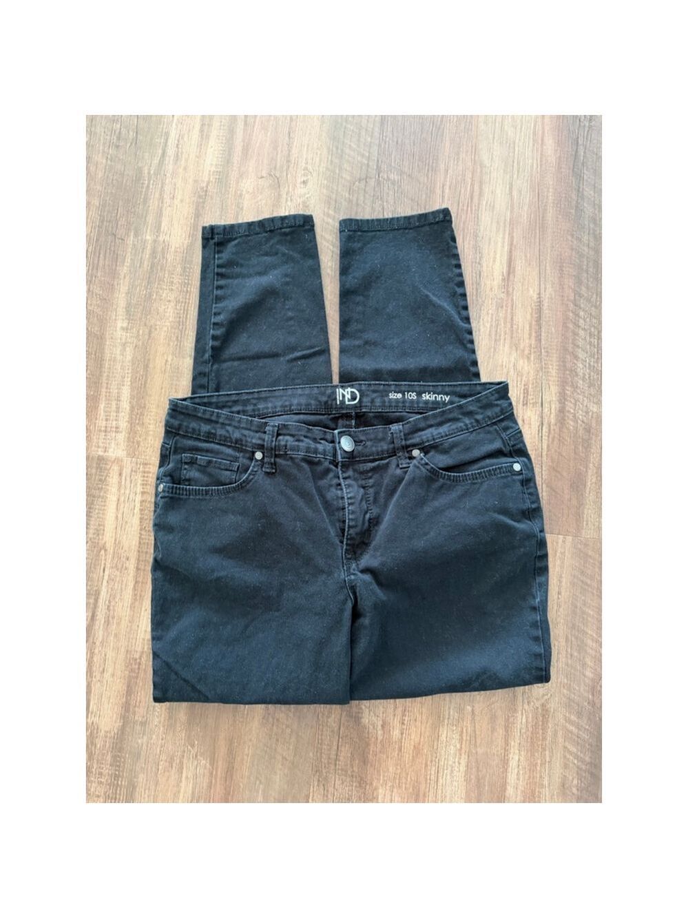 New Directions Black Skinny Jeans Size 10